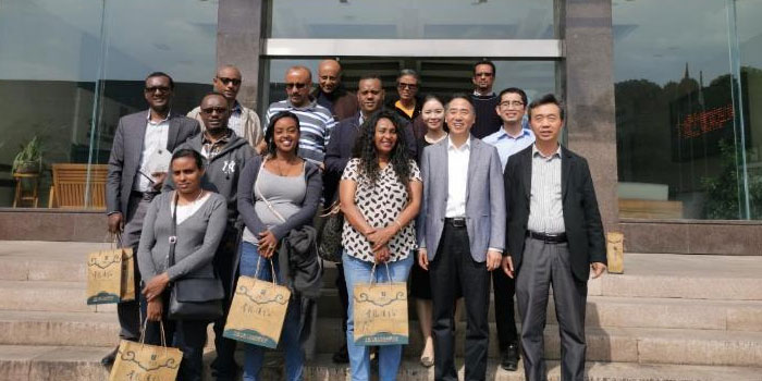 Etiopian hallituksen valtuuskunnan vierailu
